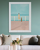 plakaty Morska promenada - plakat fine art 2