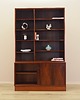 regały Biblioteczka palisandrowa, duński design, lata 70, produkcja: Hundevad 2