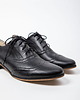 półbuty damskie Skórzane półbuty jazzówki Zapato model 246 czarny lico 3