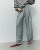 spodnie materiałowe damskie Spodnie Wonder grey melange 5