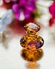 akcesoria dla niej CRYSTALLOVE Grzybek do masażu twarzy z bursztynu koniak 1