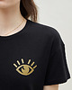 t-shirt damskie T-shirt do jogi AWAKEN - czarny l/xl 2