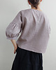 bluzki - inne Bluzka "COSMOS" 100% len, old rose 3