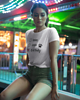 t-shirt damskie koszulka damska z napisem cat lady 2