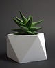 doniczki ZESTAW doniczek  betonowych  Ikosahedron 1+2+3 3