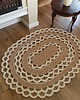 dywany Dywan owalny ze sznurka bawełnianego 100cmx130cm 3