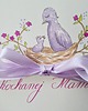 kartki scrapbooking Kartka na Dzień Matki ręcznie robiona - Ptaszki w gniazdku 4