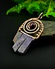 wisiory Jaspis cesarski wisiorek wire wrapping 5