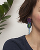 kolczyki soutache Kolczyki longi - tropikalne 1