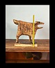 figurki i rzeźby Pies ceramiczny Kundel 5