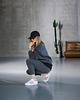 bluza bez kaptura damska Bluza oversize The Grey szara Unisex 2