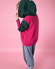bluza z kapturem damska Bluza damska,kolorowa bluza damska z wielkim kapturem 2