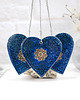 dekoracje świąteczne Duże serce niebo - wisząca ozodoba świąteczna 4