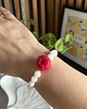 bransoletki z kamieni naturalnych Bransoletka z naturalnego kwarcu z maliną 4