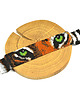 bransoletki ze szkła Eye of the Tiger I, wyplatana bransoleta, beading 2