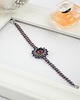 bransoletki - inne Crystal molecule red&navy 4