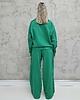 komplety damskie Kai komfortowy komplet z lamówką spring green 3