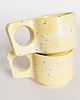 filiżanki Porcelanowa Filiżanka Espresso Żółty 4