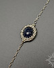 bransoletki z kamieni naturalnych Gorm II, bransoletka z fasetowanym szafirem, beading 2