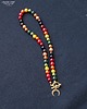chokery LUNULA - róg obfitości w naszyjniku z pereł w bajecznych kolorach  handmade 9