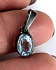 wisiory Minima- topaz w czerni srebra 4