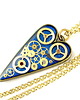wisiory Wisior serce Sweet Heart Bronze (Blue) I 2