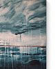obrazy Obraz ręcznie malowany na płótnie 70x100 cm - Abstrakcyjny pejzaż 5