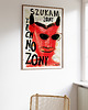 plakaty Plakat Szukam Techno Żony ilustracja poster na prezent 5
