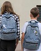 plecaki Plecak Vintage Old Skool Miejski dla Nastolatki Jeansowy Black Sheep ST3 8