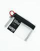 portfele damskie Portfel  XSMALL Mesh WHITE 2