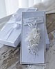 zaproszenia i kartki na ślub Personalizowana kartka ślubna z życzeniami i torebką prezentową 1