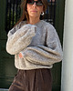 swetry damskie  Jedwabny sweter Crafted grey 1