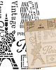 tapety i naklejki ścienne Szablon malarski scrapbooking // POCZTÓWKA Z PARYŻA 1