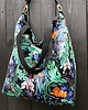 torby XXL Torba na ramię XXL - print zaczarowany ogród 3