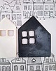 figurki i rzeźby Domek ceramiczny kafelek 6