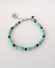 bransoletki z kamieni naturalnych Bransoletka Turkusowo Czarna 1