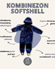 kurtki i płaszcze dla chłopców Kombinezon dziecięcy softshell , Kosmos 3