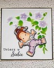 kartki scrapbooking Kartka okolicznościowa z Magnolią 2