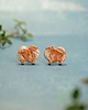 kolczyki ceramiczne Pomeranian mini pieski - ceramiczne kolczyki 1
