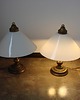 lampy stołowe Para lamp nocnych z lat 70. 1