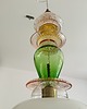 lampy wiszące Lampa wisząca szklana artdeco prl vintage retro sztuka Botanica 7