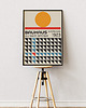 plakaty Minimalistyczny plakat - Bauhaus #9 - Do salonu, sypialni, biura 3