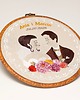 Ślub - inne Personalizowana pamiątka ślubna, haft w oprawie vintage 3