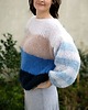 swetry damskie  Sweter Blue Stripes 2