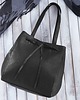 torby na ramię TORBA SHOPPER SKÓRZANA CZARNA DAMSKA NA RAMIĘ PAOLO PERUZZI IN-64-BL 6