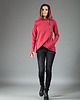 bluza z kapturem damska Bluza damska, Asymetryczna bluza bawełniana 1