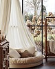 namioty i tipi dla dzieci Baldachim Boho fi 50 z frędzlami Wanilia 1
