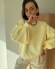 bluza bez kaptura damska Bluza Enjoyable butter yellow 5