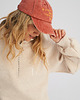 czapki damskie Sprana czapka z daszkiem VINTAGE pomarańczowa 2