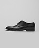 buty męskie Czarne eleganckie buty sznurowane b015 1